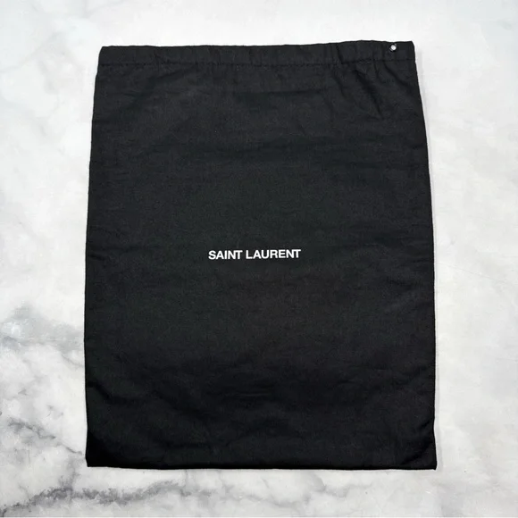 Saint Laurent Bea Mink Fur Leather Square Toe Ankle Strap Stiletto Sandal Heels - Picture 12 of 16